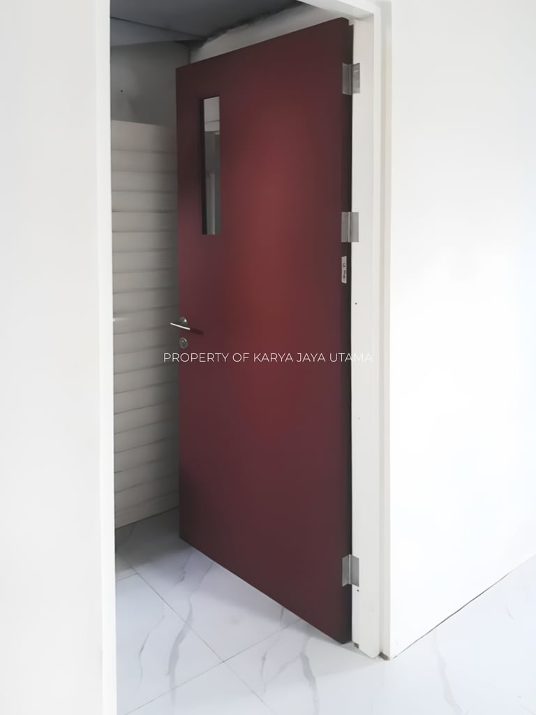 Pintu Solid Wood Panel finishing Mowilex A