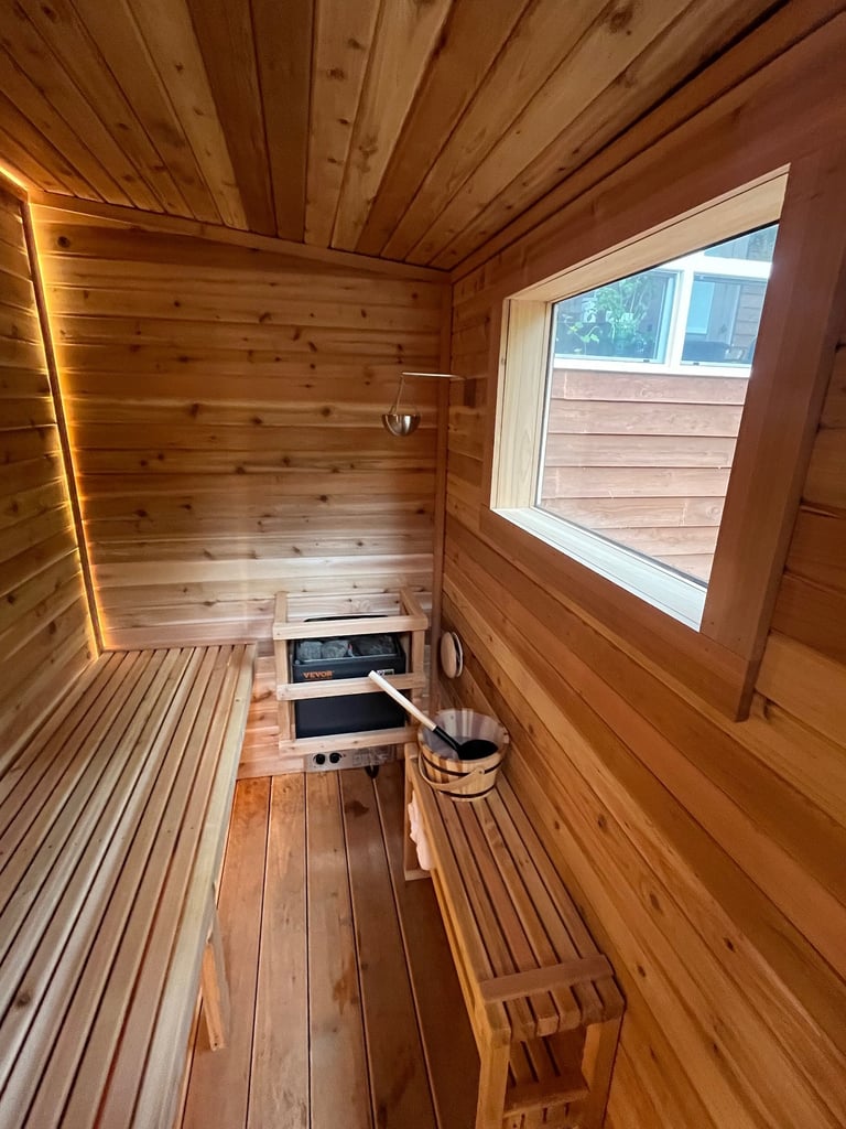 Interior sauna