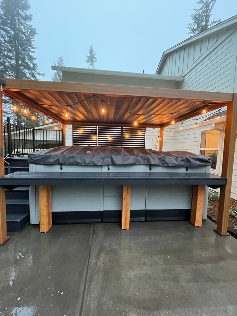 Spa bar top