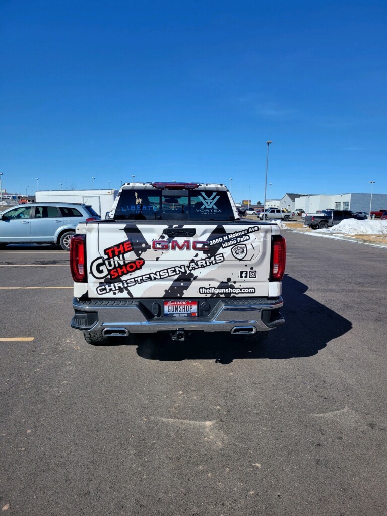 Vehicle Wrap—The Gun Shop