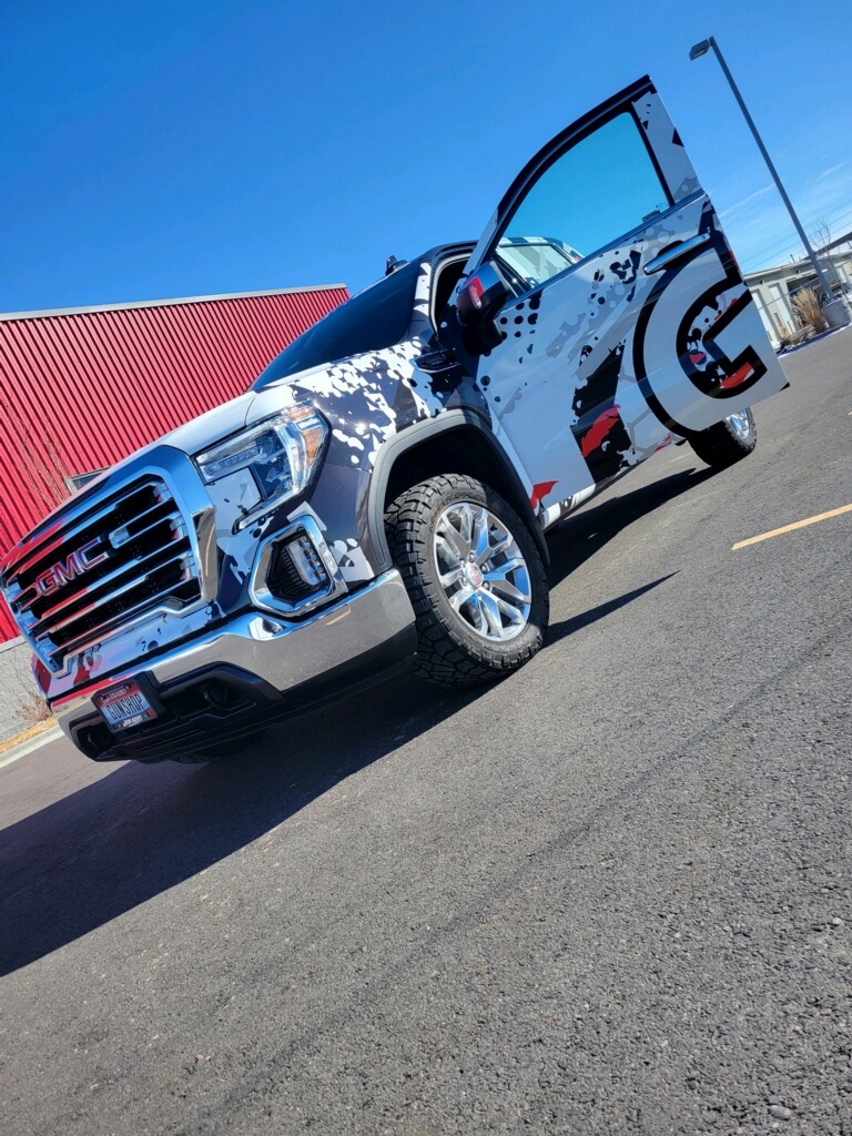 Vehicle Wrap—The Gun Shop