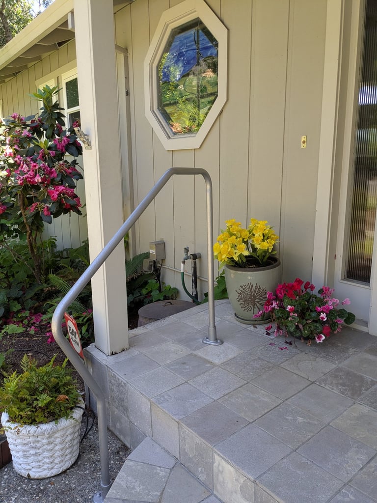 Handrail Installation, Santa Rosa CA