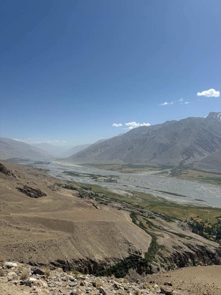 View from Yamchum Fortress