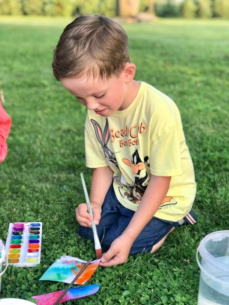 Dalės užsiėmimai lauke