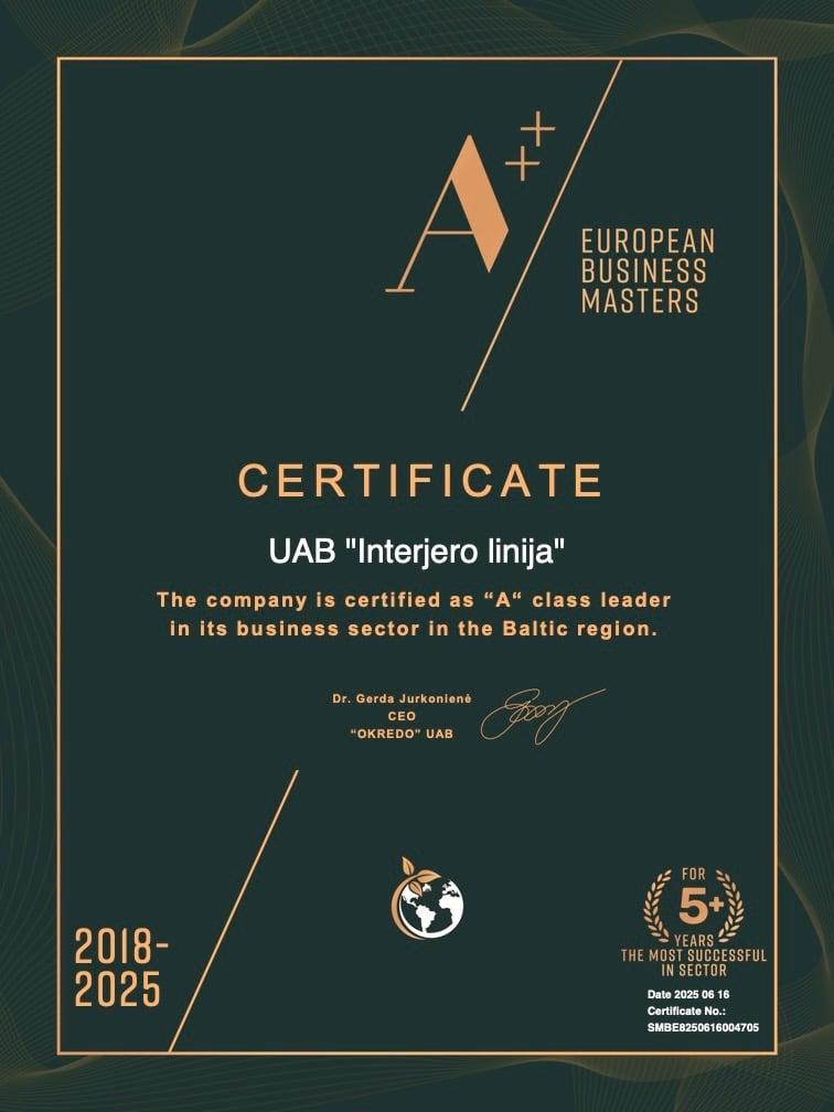 European Business Master 2025 certificate