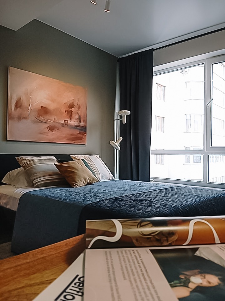 дизайн спальни под аренду в кишиневе