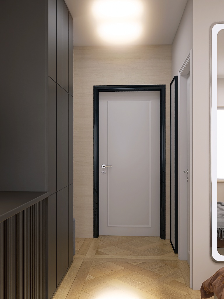 дизайн прихожей и коридора в современном стиле