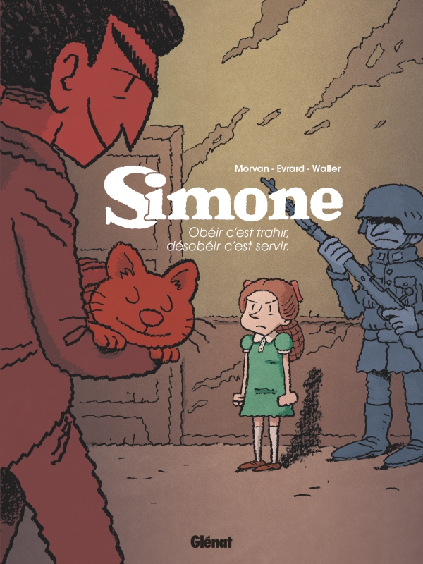 Première de couverture du tome 1 de la BD Simone