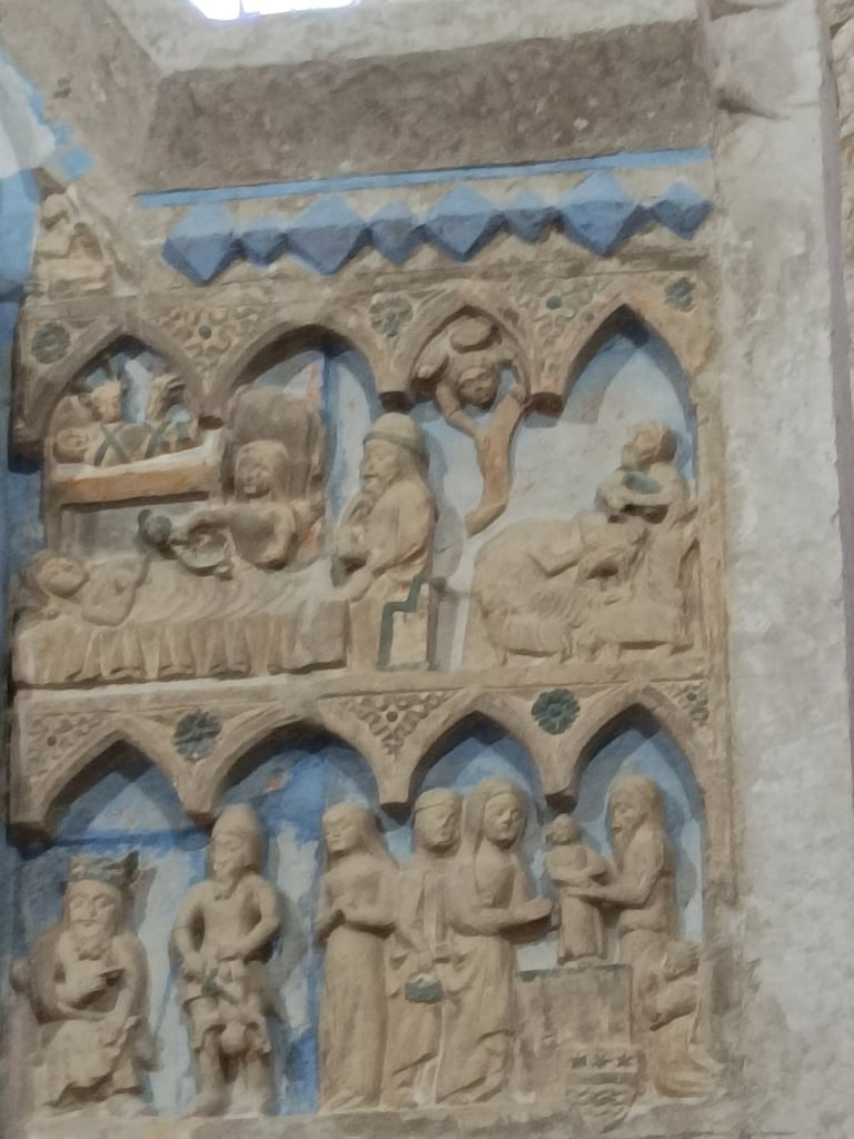 The original altar piece