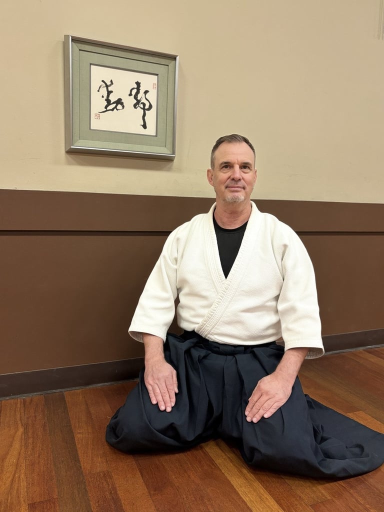 instructor Mark Freed at Mount Pleasant dojo