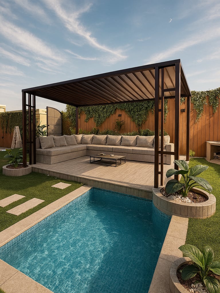 Terrasse ,abris sur mesure