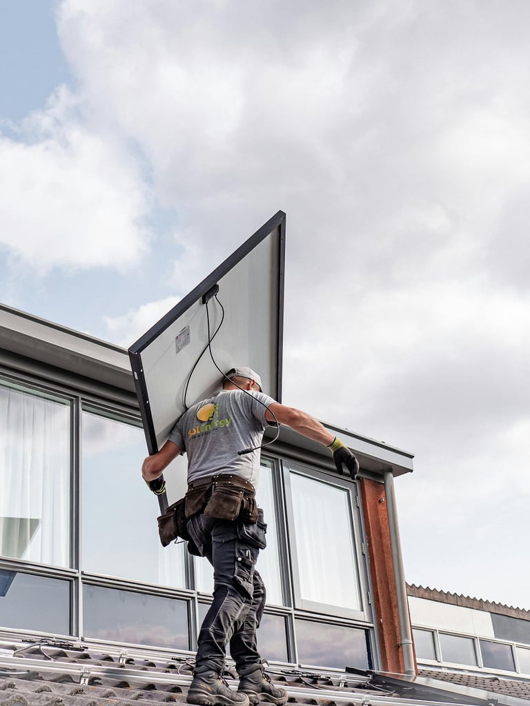 Solar Panel Installation Process