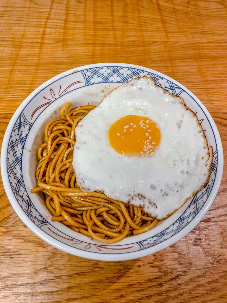 Scallion oil noodles | © Cookingwiththehamster