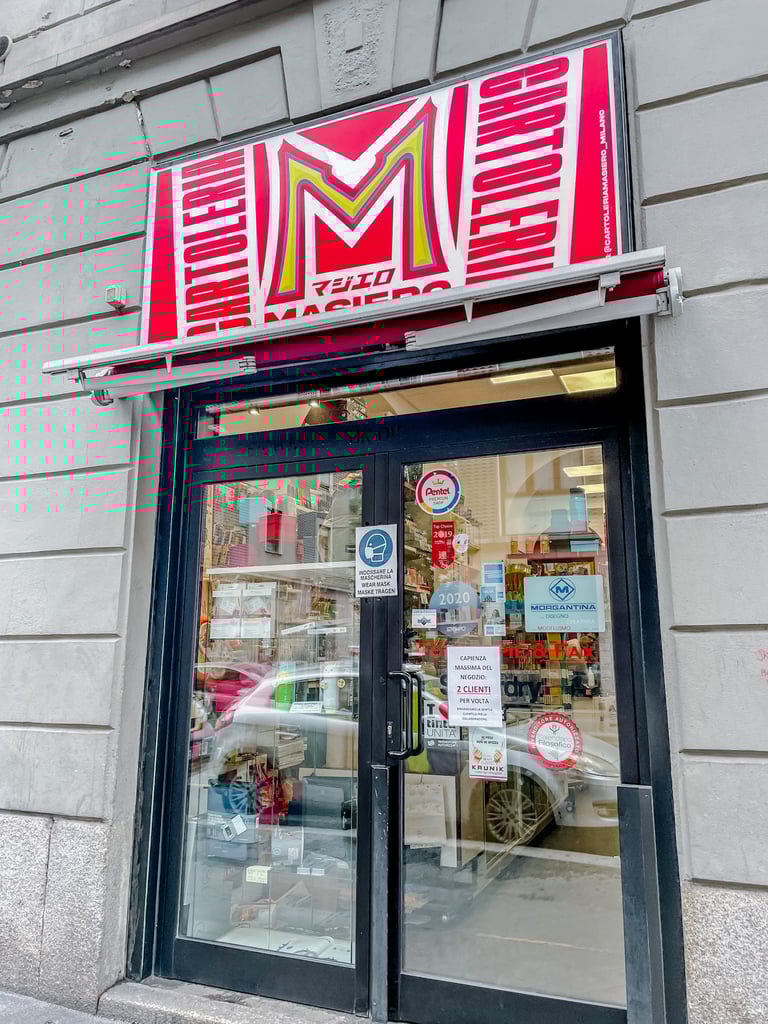 Cartoleria Masiero | © Cookingwiththehamster