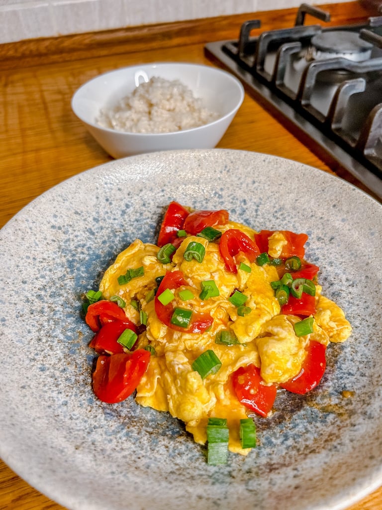 Uova strapazzate con pomodori | © Cookingwiththehamster