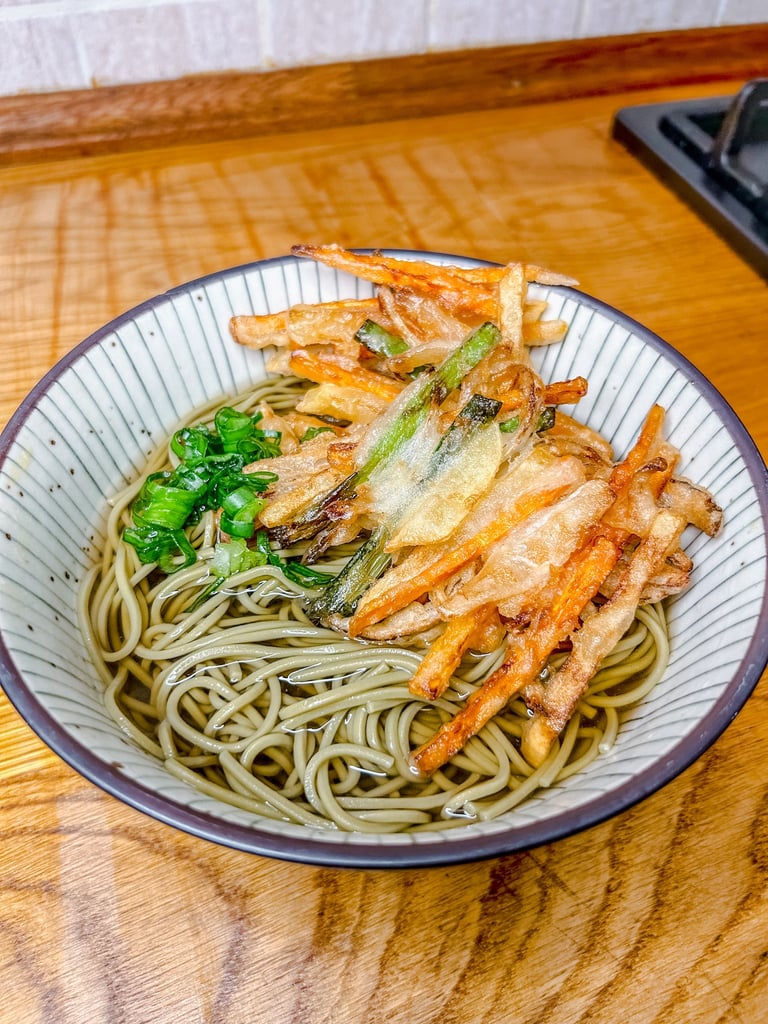 Kakiage soba | © Cookingwiththehamster