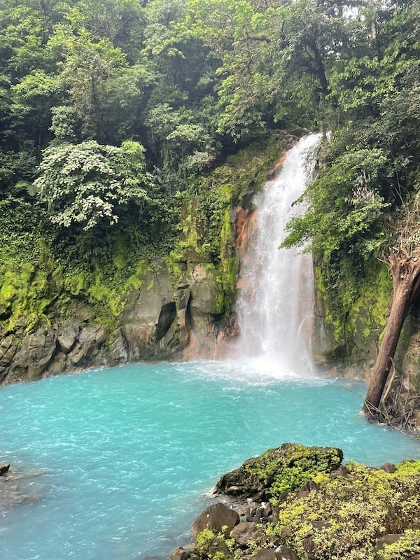 Rio Celeste Guanacaste Costa Rica Wasserfall