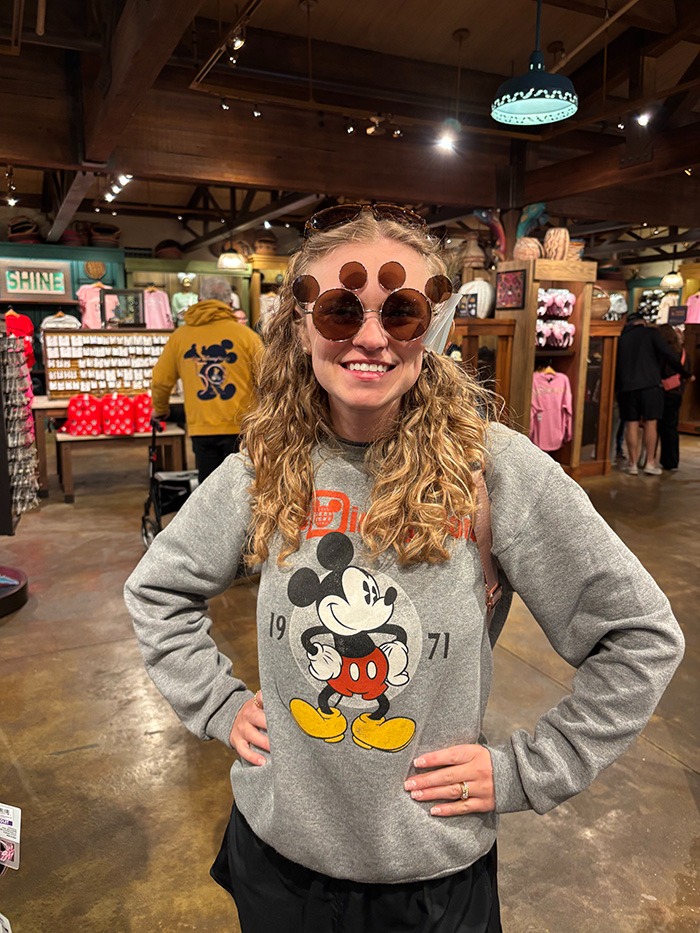 Payton King pictured inside Disney's Magic Kingdom® Park at Walt Disney World®.