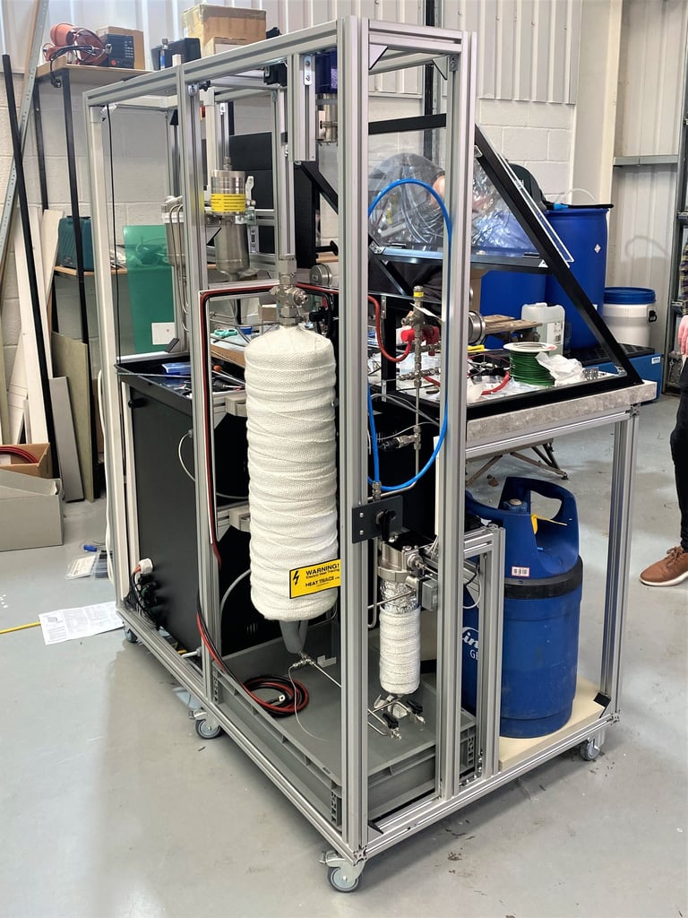 5kW alkaline electrolyser test station