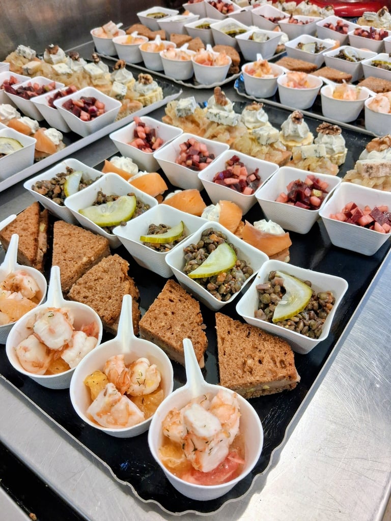 plateau de pièces cocktails