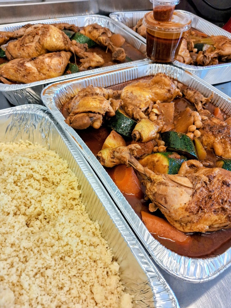 couscous au poulet