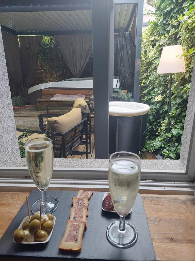 verres d'accueil - demeure 1