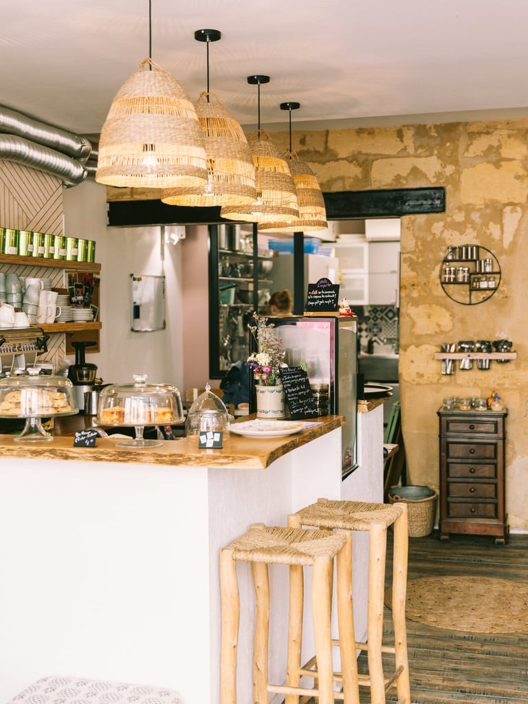 A view from the coffee shop area at Mlle Potts & Co