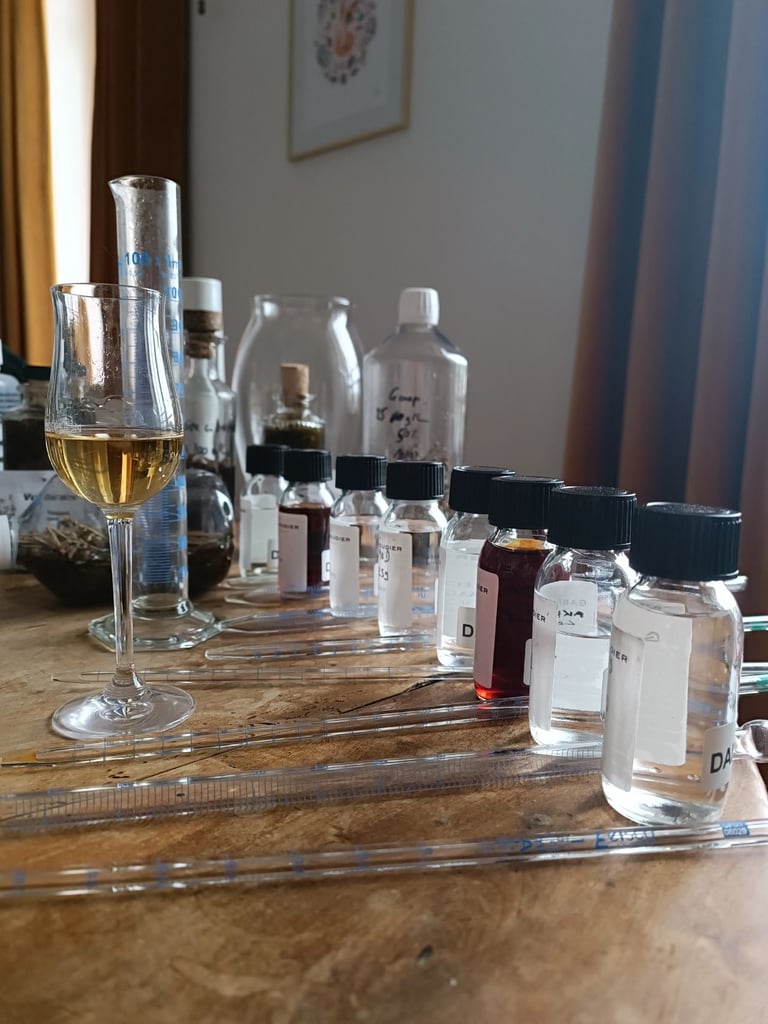 Blending material