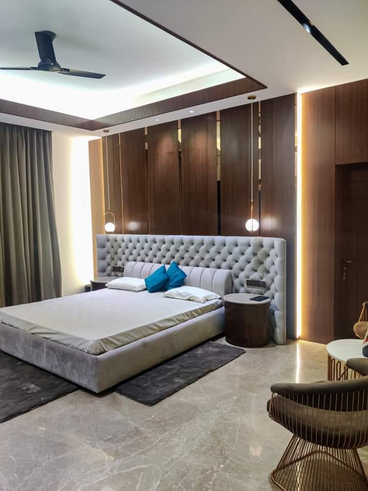 Luxury Modern Interior Design for Flats Apartments- modern bedroom