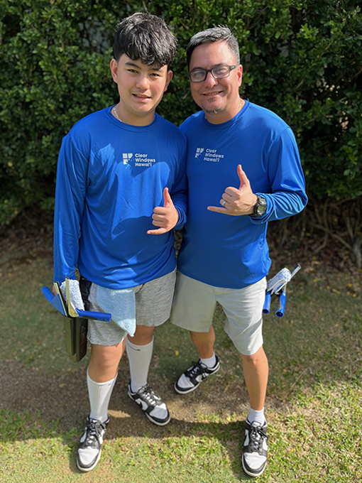 Trusted window cleaning service on Oahu