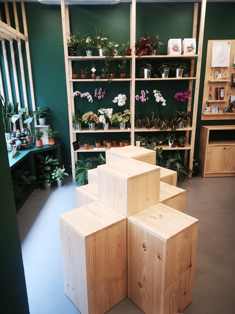 étagères bois upcyclé made in France par Dahuts