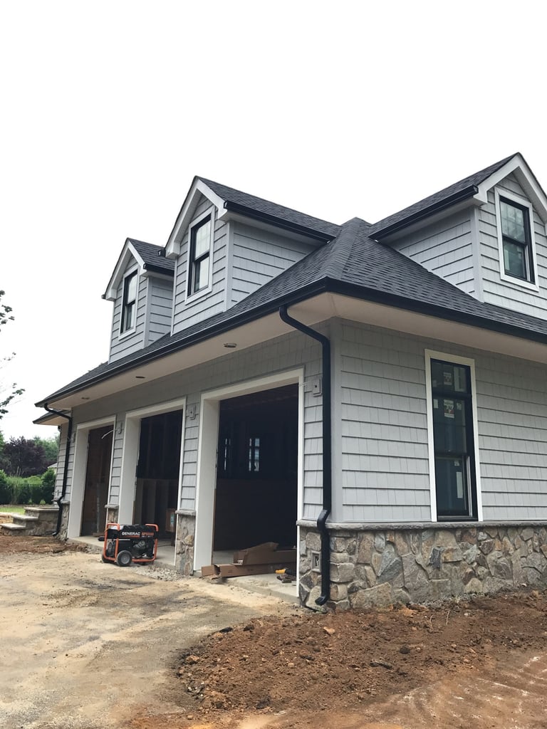 black roof installed by 2gexteriors