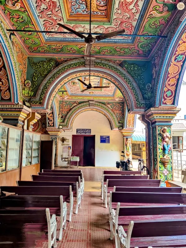 Saraswati Mahal Library showcasing rare collections in Thanjavur Palace
