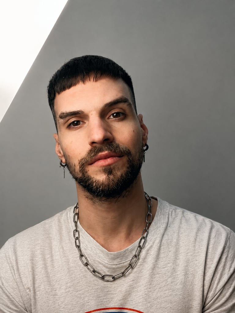 Portrait of performance maker Telmo Branco
