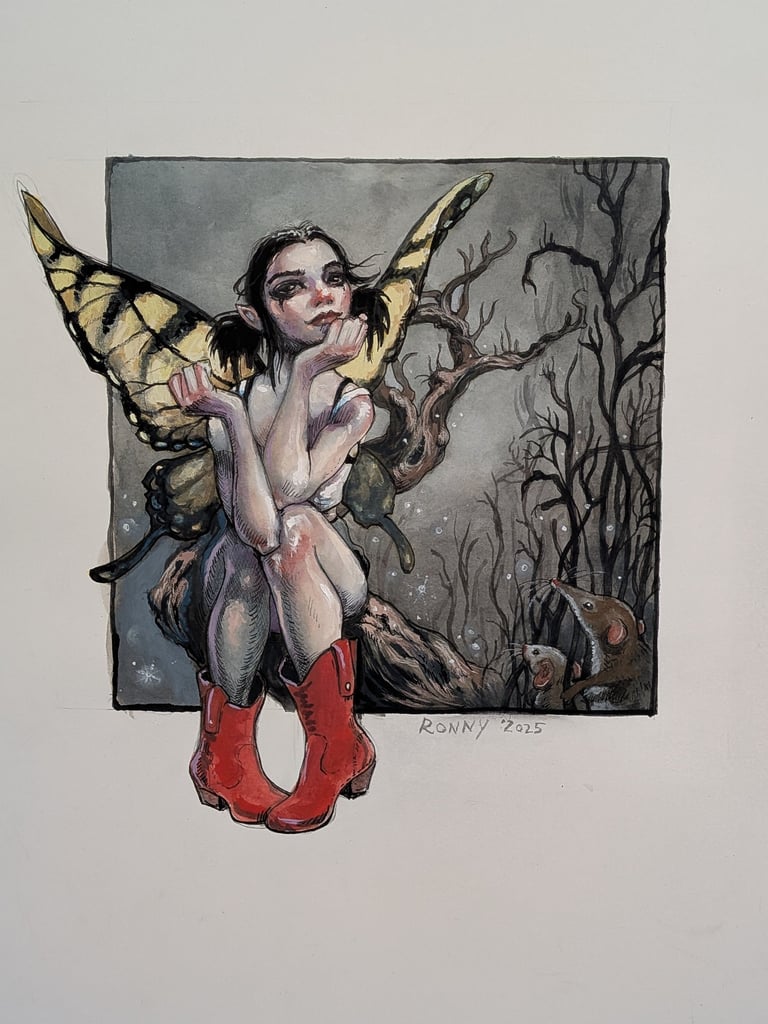 Fairy 1725 artwork by Ronny Vardy
