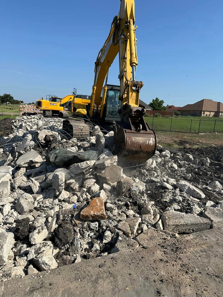 Digging the Concrete 1