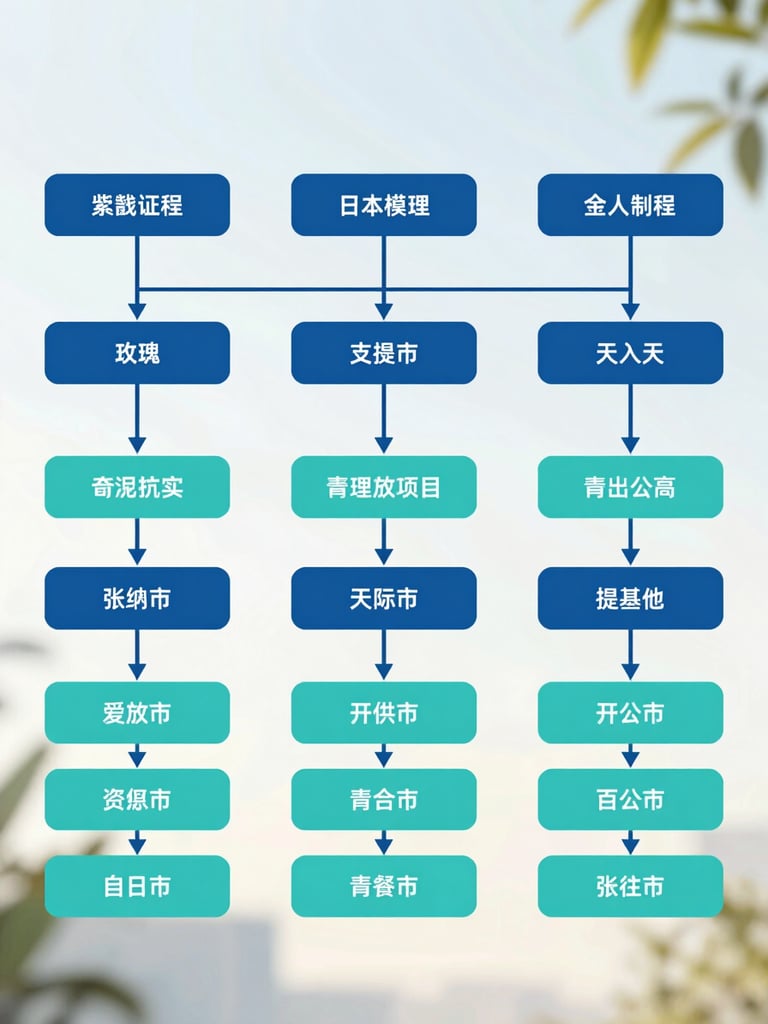 Abstract enterprise cloud architecture diagram with interconnected services and data flows, clean editorial photography, bright natural daylight, corporate blue and soft teal tones, shallow depth of field.