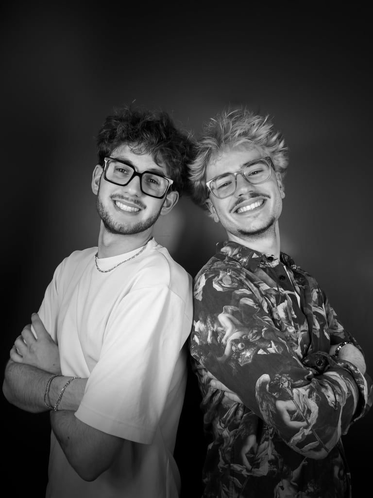 Anthony Michaud et Noam Blondel, fondateurs de Quelquechose.studio, agence production audiovisuelle