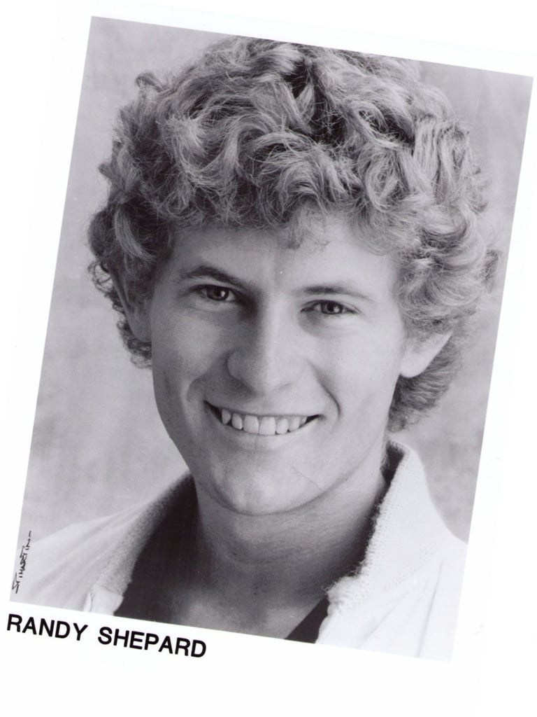 Acting headshot of Randy Hicks, 1978