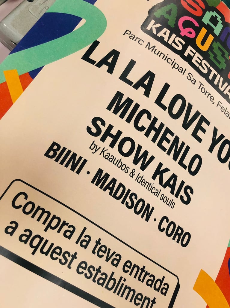 a poster for a show at the show
