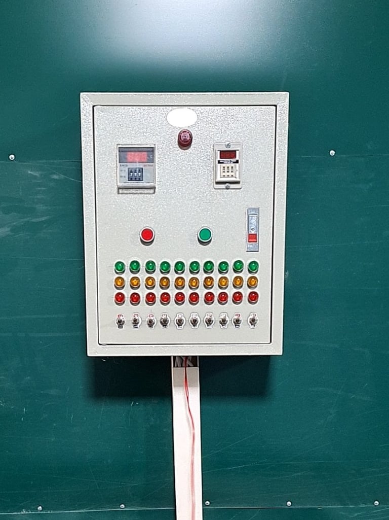 tủ điều khiển lò sấy sơn tĩnh điện