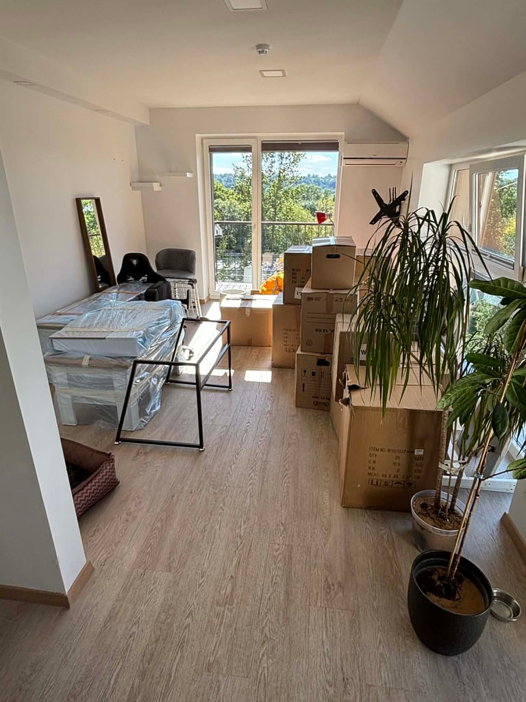 Buto perkraustymas su supakuotomis dėžėmis Kaune