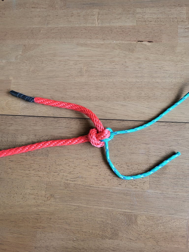 Zeppelin Bend in slightly different rope diameters