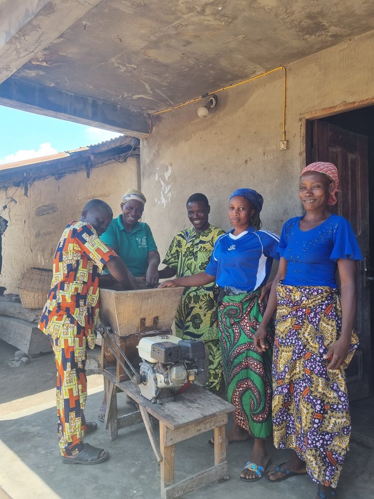 Emmaüs Pahou soutient économiquement les activités de ces femmes