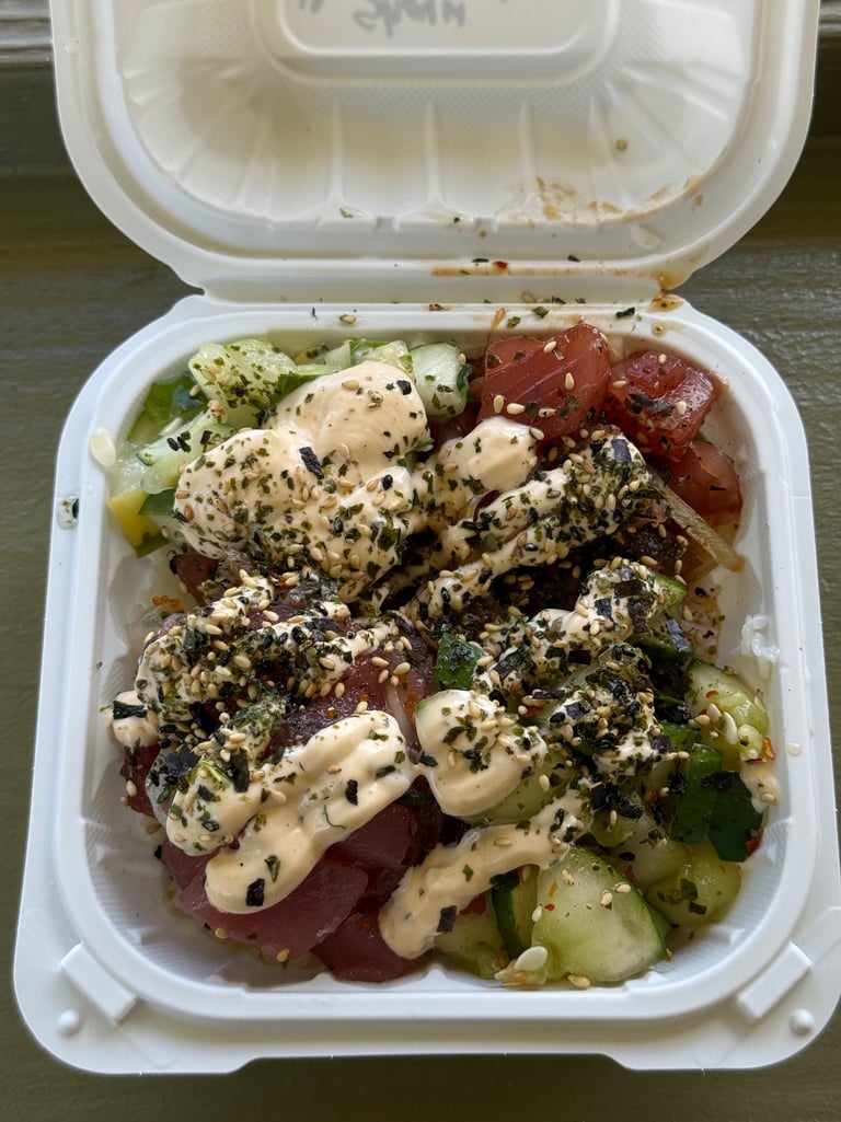 best poke seafood Koloa fish market