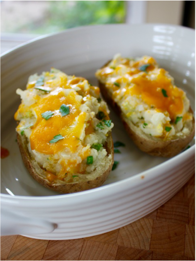 Mom's stuffed potatoes