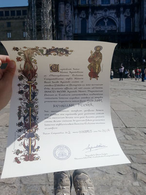 Ultreya tours Compostela