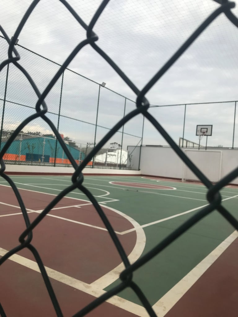 Instalação de rede para quadra de futebol e poliesportiva na Zona Sul de SP