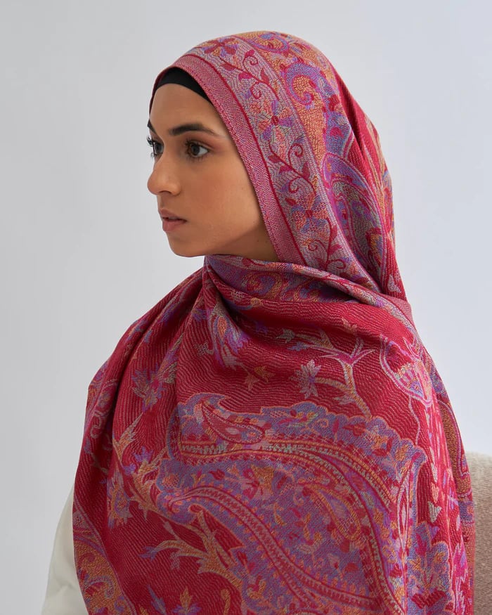 pashmina imprimé