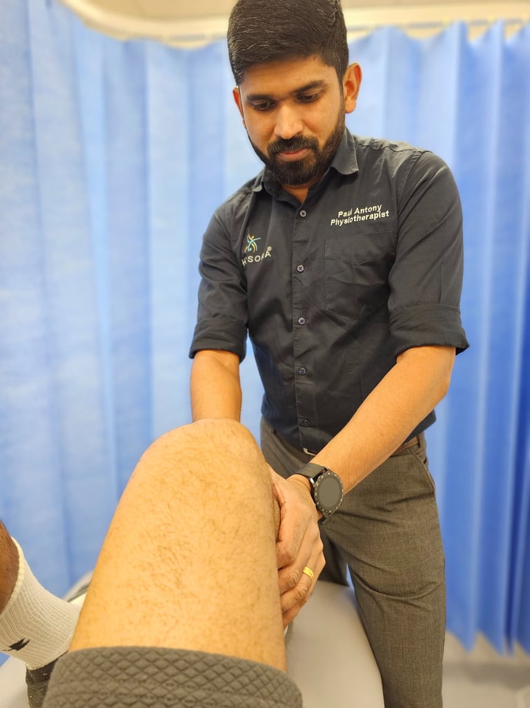 Knee pain physiotherapy and rehabilitation in Neath, South Wales